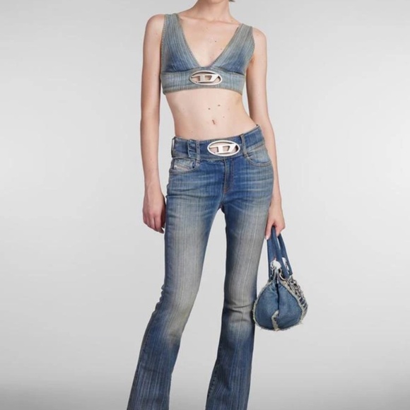 Diesel 'Propol' Pant in Blue Denim (NWT) - Picture 4 of 10